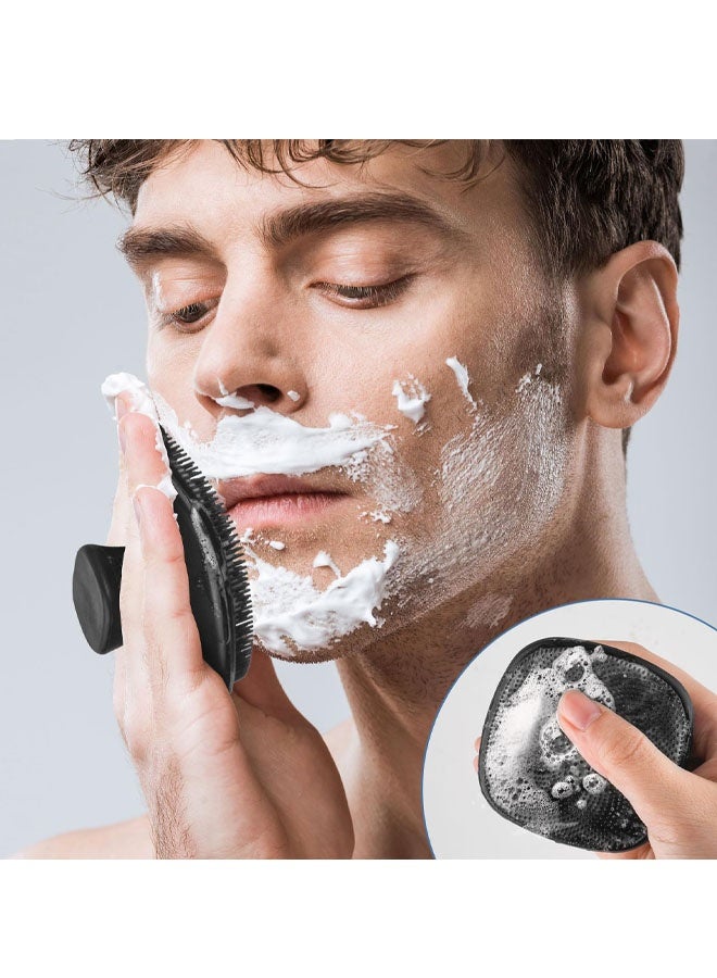 Silicone Face Scrubber, Facial Cleansing Brush, Gentle Face Exfoliator Face Brush for Women Men Pore Cleansing Face Massaging - Image 5